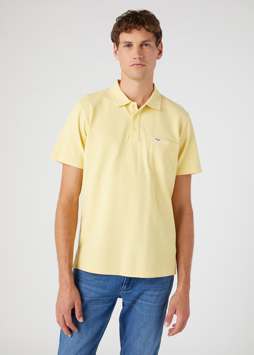 Wrangler Polo Shirt Pineapple Slice - W7BJK4Y36