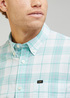 Lee Button Down Dusty Jade Check - L880BA41 Lee Button Down Dusty Jade Check - L880BA41