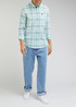 Lee Button Down Dusty Jade Check - L880BA41
