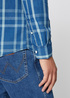 Wrangler Longsleeve 2 Pocket Flap Shirt Blue Topaz - W5A36CB12