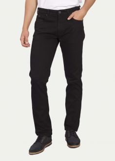 Męskie Spodnie Cross Jeans® Greg - Black (017) (C-132-017)