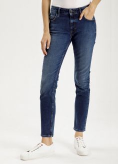Damskie Spodnie Cross Jeans® Rosalie - Blue (013) (P-437-013)