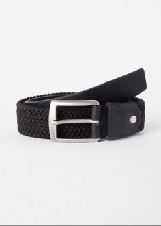 Pasek Wrangler® Webbing Belt- Black (W0F606100)