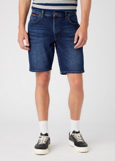 Męskie Szorty Wrangler® Texas Shorts - Dark Wash (W11CCT30R)