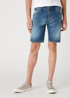 Męskie Szorty Wrangler® Texas Shorts - Delite Blue (W11CQ148R)