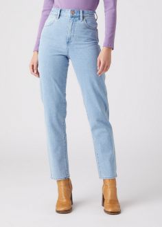 Damskie Spodnie Wrangler® Mom Jeans - Hold Me (W24696P17)
