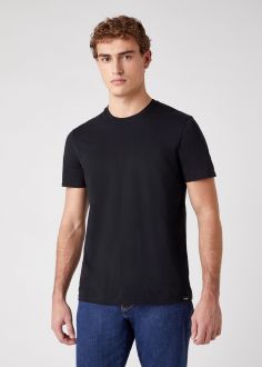 T-Shirt Męski Wrangler® Short Sleeve 2 Pack Tee - Black/White (W7BADH100)