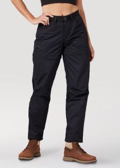 Damskie Spodnie Wrangler® ATG All Terrain Gear Packable Zipoff Pant - Black (WA2NBM100)