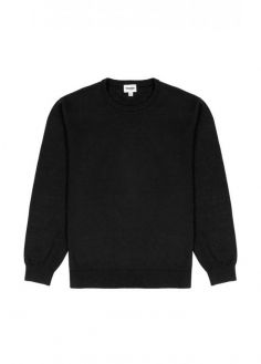 Męski Sweter Wrangler® Crew Knit - Black (W8P2QU101)