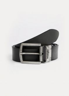 Męski Pasek Wrangler® 2 sided Belt - Black (W0E7US100)