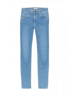 Damskie Spodnie Wrangler® Skinny - Mambo Blue (W28KKRP21)