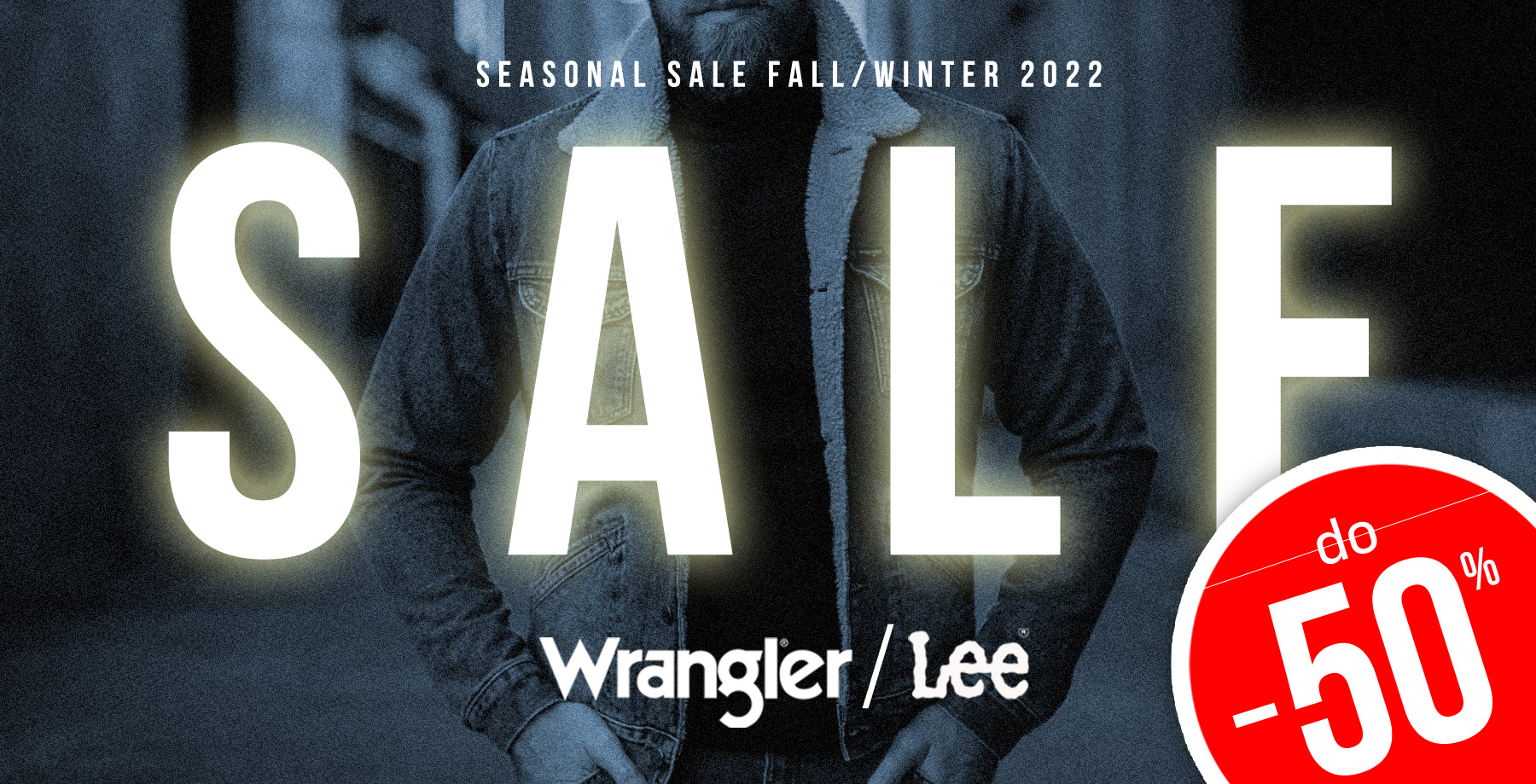 Wrangler/Lee zimowa wyprzedaż 2022