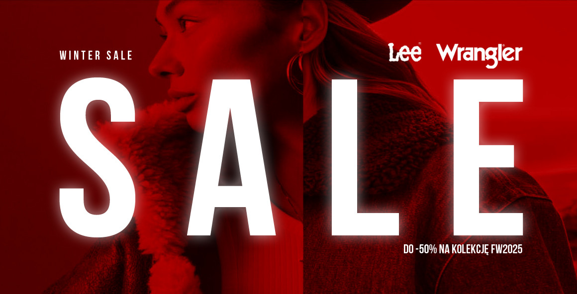 Wrangler / Lee Wyprzedaż Jesień - ZIma 2025